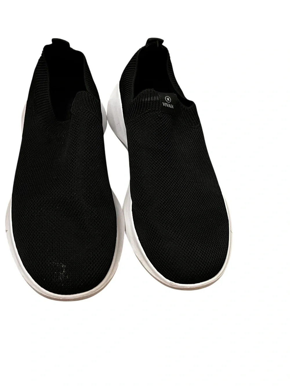 vivaia black slip-on sneakers shoes 43  men’s 10